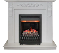 Каминокомплект RealFlame Dominica STD/EUG WT с очагом 3D Oregan в ДНР