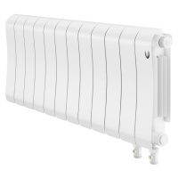 Биметаллический радиатор отопления Royal Thermo Infinity 300 Bianco Traffico VR80 12 секций в ДНР