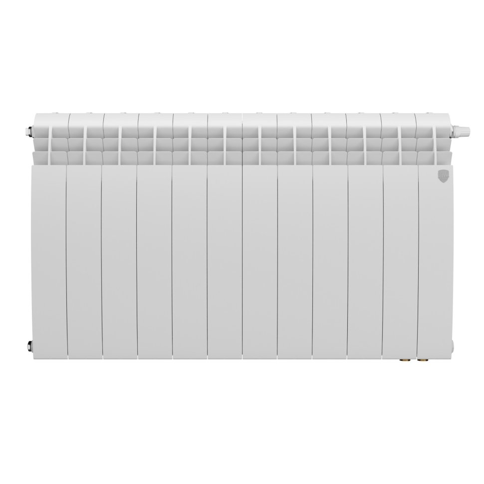 Биметаллический радиатор отопления Royal Thermo BiLiner 500 Bianco Traffico VR80 8 секций в ДНР