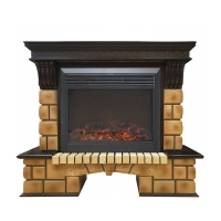 Каминокомплект RealFlame Stone Brick 26 с очагом Moonblaze Deluxe в ДНР