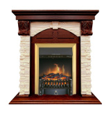 Каминокомплект Royal Flame Dublin с очагом Fobos FX Brass орех каньон в ДНР