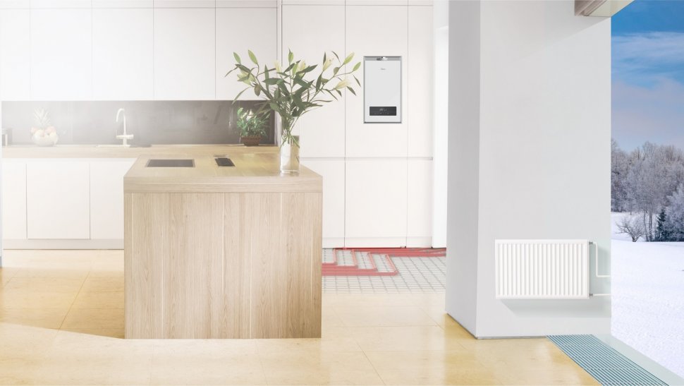 Настенный газовый котел Midea MGB-13-2F NEMAN в ДНР