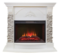 Каминокомплект RealFlame Athena GR STD/EUG/25/24 WT с очагом Irvine 24 в ДНР