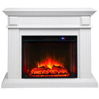 Электрокамин RealFlame Leda 24/25,5 WT белый матовый с очагом Sparta 25,5 LED Электрокамин RealFlame Leda 24/25,5 WT белый матовый с очагом Sparta 25,5 LED