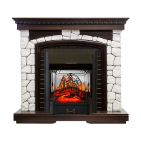 Каминокомплект Royal Flame Glasgow с очагом Majestic FX M Black в ДНР