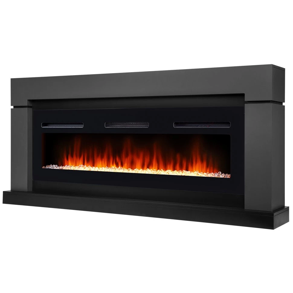 Каминокомплект Firelight Lindos Long с очагом Electrolux Infinity EFP/P-1600ULS графит в ДНР