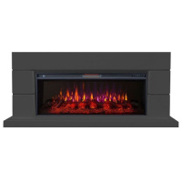 Каминокомплект Interflame Норд графит с очагом FreeSpace 50 LED FX QZ в ДНР