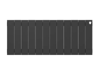 Биметаллический радиатор отопления Royal Thermo PianoForte 300 12 секций Noir Sable