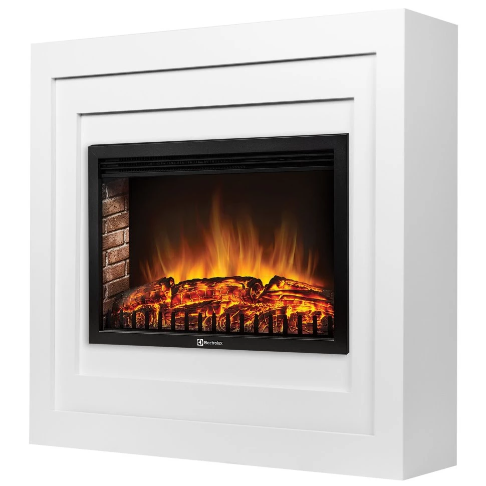 Каминокомплект Firelight Cubo 25 с очагом BFP/P-2520 белый в ДНР