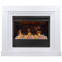Каминокомплект RealFlame Stanley 26 WT с очагом Helios 26 SBG 3D в ДНР
