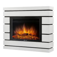 Каминокомплект Electrolux EFP/P-2520LS N портал Moderno 25 шпон белый дуб в ДНР