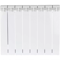 Радиатор биметаллический STOUT Alpha 500 (8 секций)