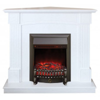 Каминокомплект RealFlame Andrea Corner с очагом Fobos Lux Black S в ДНР