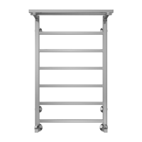 Водяной полотенцесушитель Terminus Контур П7 500х800 с полкой