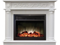 Каминокомплект RealFlame Attica 25,5 с очагом MoonBlaze S LUX Black в ДНР