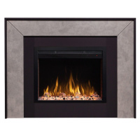 Электрокамин RealFlame Jersey 25,5 GR графит с очагом Saphir 25,5 Электрокамин RealFlame Jersey 25,5 GR графит с очагом Saphir 25,5