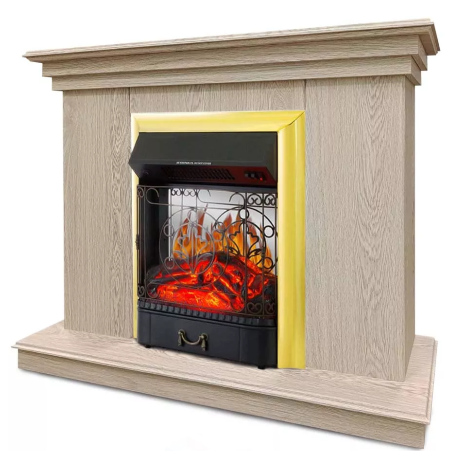 Каминокомплект Хорошие Камины Марс с очагом Royal Flame Majestic FX M Brass сосна в ДНР
