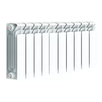 Биметаллический радиатор отопления RIFAR BASE 350 10