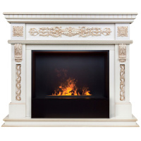 Электрокамин RealFlame Estella 25,5/26 WT с очагом 3D Cassette 630 Black Panel Электрокамин RealFlame Estella 25,5/26 WT с очагом 3D Cassette 630 Black Panel