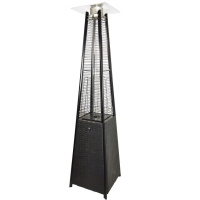 Уличный газовый обогреватель WWT 13I Rotang Black Mini 1.8m