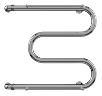 Водяной полотенцесушитель Terminus М 32 500х700 с полкой в ДНР