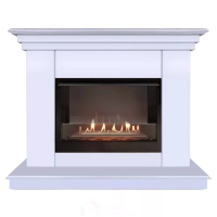 Каминокомплект Хорошие Камины Марс с очагом Firelight BFP/P-2520 белый в ДНР
