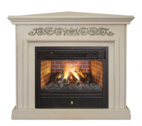 Каминокомплект RealFlame Leticia Corner 26 WT с очагом 3D Novara в ДНР