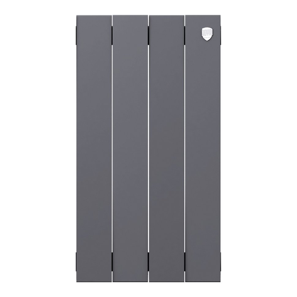 Биметаллический радиатор отопления Royal Thermo PianoForte 500 серебристый 4 секции в ДНР