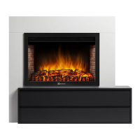 Каминокомплект Firelight Combi 30 с очагом EFP/P-3020LS белый/черный в ДНР