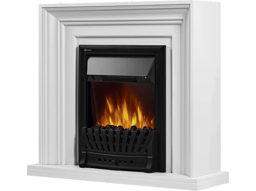 Каминокомплект Firelight Stretto Classic с очагом Electrolux EFP/P-1020LS белый в ДНР