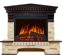 Каминокомплект Royal Flame Pierre Luxe сланец угловой c очагом Jupiter FX New в ДНР