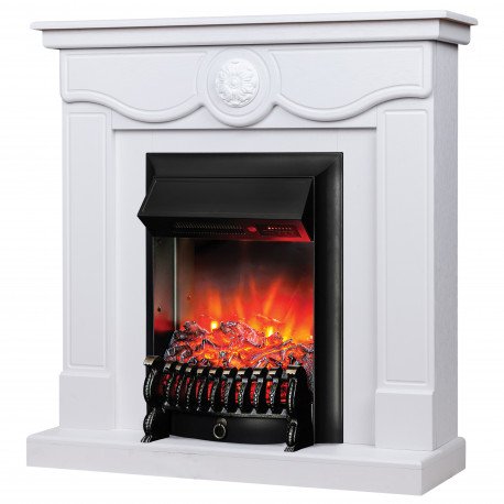 Каминокомплект RealFlame Aurora WT с очагом Fobos Lux Black S в ДНР