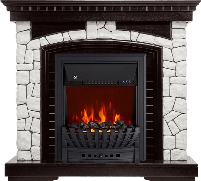 Каминокомплект Royal Flame Glasgow с очагом Aspen Black в ДНР