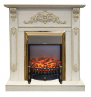 Каминокомплект RealFlame Anita STD/EUG WTG с очагом Fobos Lux Brass S в ДНР