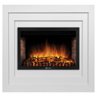 Каминокомплект Firelight Cubo 25 с очагом BFP/P-2520 белый в ДНР