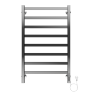 Электрический полотенцесушитель Terminus Ното П8 500х850 quick touch