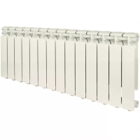 Радиатор алюминиевый STOUT Bravo 350 x14