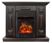 Каминокомплект Хорошие Камины Юпитер с очагом Royal Flame Majestic FX Black венге в ДНР