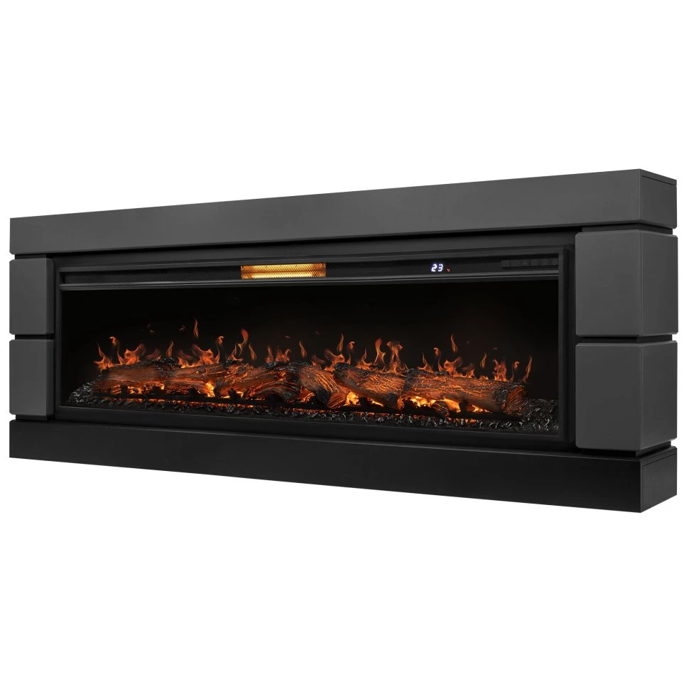 Каминокомплект Royal Thermo Aurora RTFP/P-AR60LS + портал Moderno 60 графит в ДНР