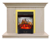 Каминокомплект Хорошие Камины Марс с очагом Royal Flame Majestic FX M Brass сосна в ДНР