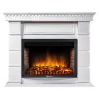 Каминокомплект Firelight Elegante 30 с очагом Electrolux EFP/P-3020LS белый в ДНР