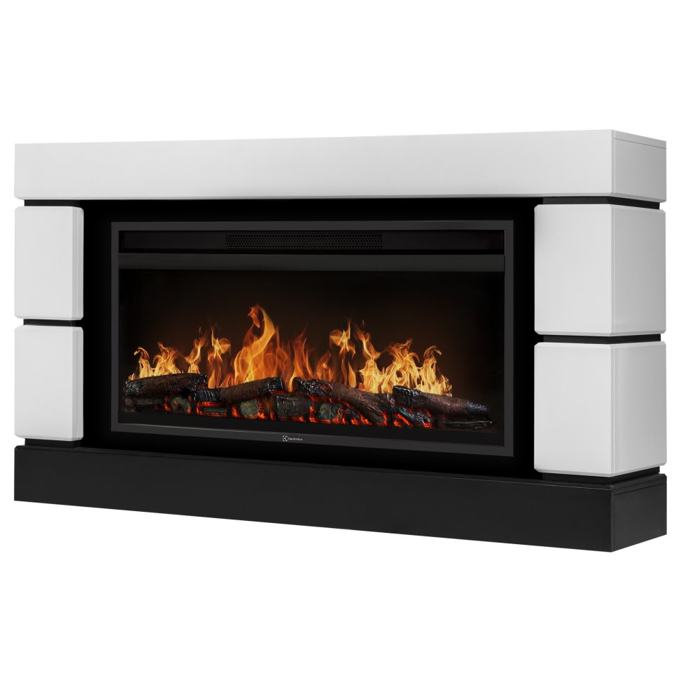 Каминокомплект Firelight Moderno 42/40/36 + очаг Electrolux EFP/P-4220LS белый в ДНР