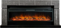 Каминокомплект Royal Flame Lindos с очагом Vision 60 LOG LED серый мрамор в ДНР