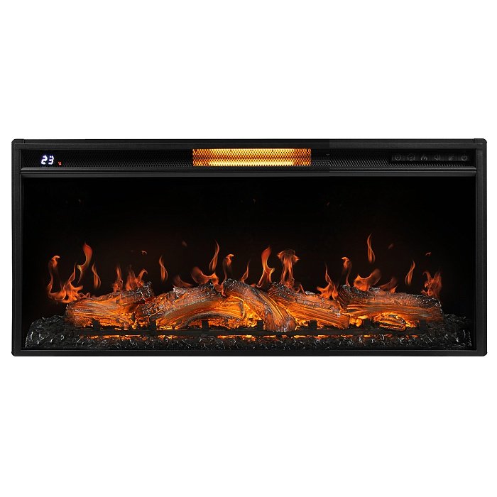 Каминокомплект Royal Thermo Aurora RTFP/P-AR40LS + портал Firelight California 42/40/36 кремовый в ДНР