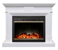 Каминокомплект RealFlame Marco 26 с очагом Moonblaze Lux Brass в ДНР