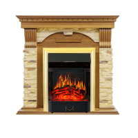 Каминокомплект Royal Flame Dublin с очагом Majestic FX Brass в ДНР