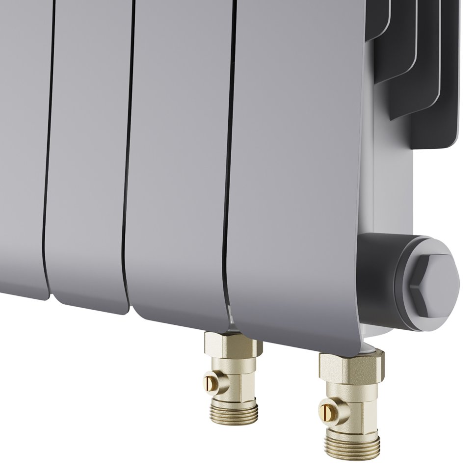 Биметаллический радиатор отопления Royal Thermo Infinity 300 Silver Satin VR80 6 секций в ДНР