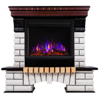 Электрокамин RealFlame Country AO античный дуб с очагом Saphir 25,5 Электрокамин RealFlame Country AO античный дуб с очагом Saphir 25,5