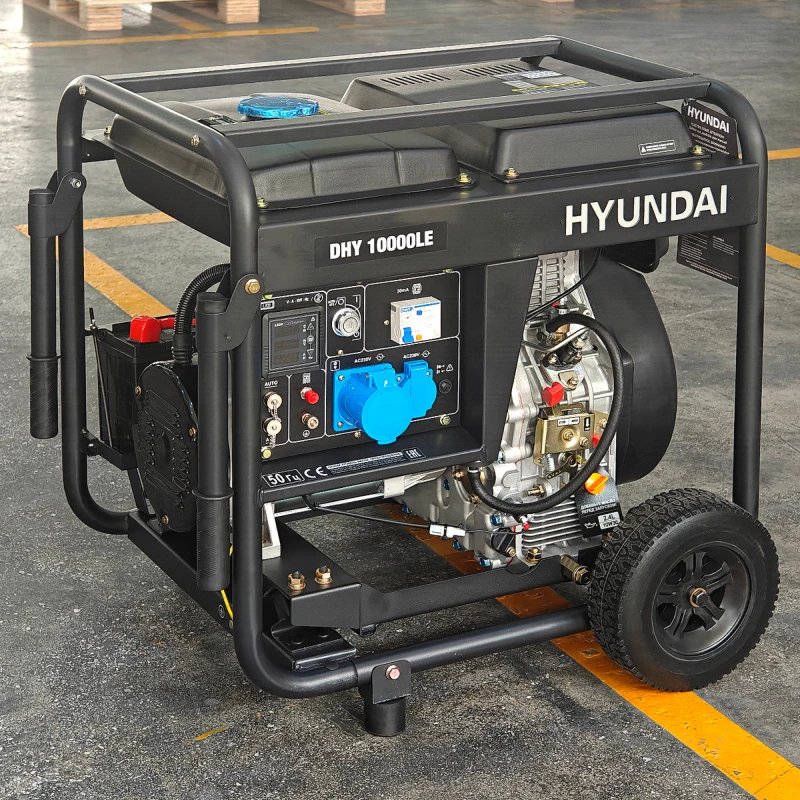 Дизельный электрогенератор Hyundai DHY 10000LE в ДНР
