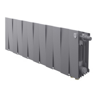 Биметаллический радиатор отопления Royal Thermo PianoForte 200 VDR80 Silver Satin 12 секций в ДНР